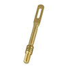 Tipton Solid Brass Slotted Tip 22 - 29 Caliber - kestävä ja turvallinen valinta piipun puhdistukseen. Puhdas messinki suojaa piippua. Osta nyt ja pidä aseesi kunnossa! 🛠️🔫
