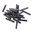 BLACK ROLL PIN KIT BROWNELLS - 1/8" DIA., 3/4" (19MM) rullatapeilla! 🛠️ Täydellinen aseisiin ja työpajatöihin. Ei liu'u tai tärise. Osta nyt! 🔧