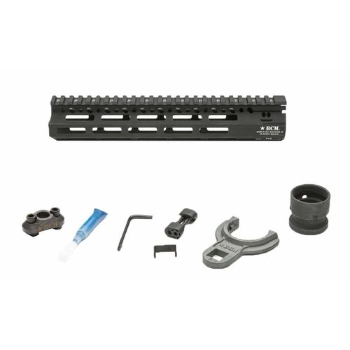 AR-15 MAGPUL M-LOK RAIL 9 SLOT PICATINNY ALUMINUM BLACK 3.875