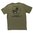 BROWNELLS FINE COTTON VINTAGE LOGO T-SHIRT LARGE GREEN