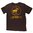 BROWNELLS FINE COTTON VINTAGE LOGO T-SHIRT MEDIUM BROWN