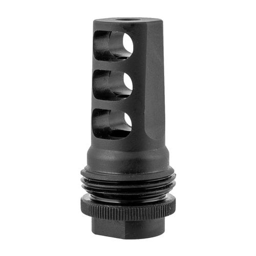 MIDWEST INDUSTRIES AR .308 MUZZLE BRAKE .30/.300AAC BLACK 5/8-24