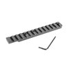 EGW RAIL 5-SLOT PICATINNY FOR HD REMINGTON BLACK