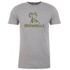 Tutustu BROWNELLSin MENS TRADEMARK T-SHIRT:iin, tumman harmaa t-paita XS koossa. 🛒 Täydellinen valinta tyyliisi!